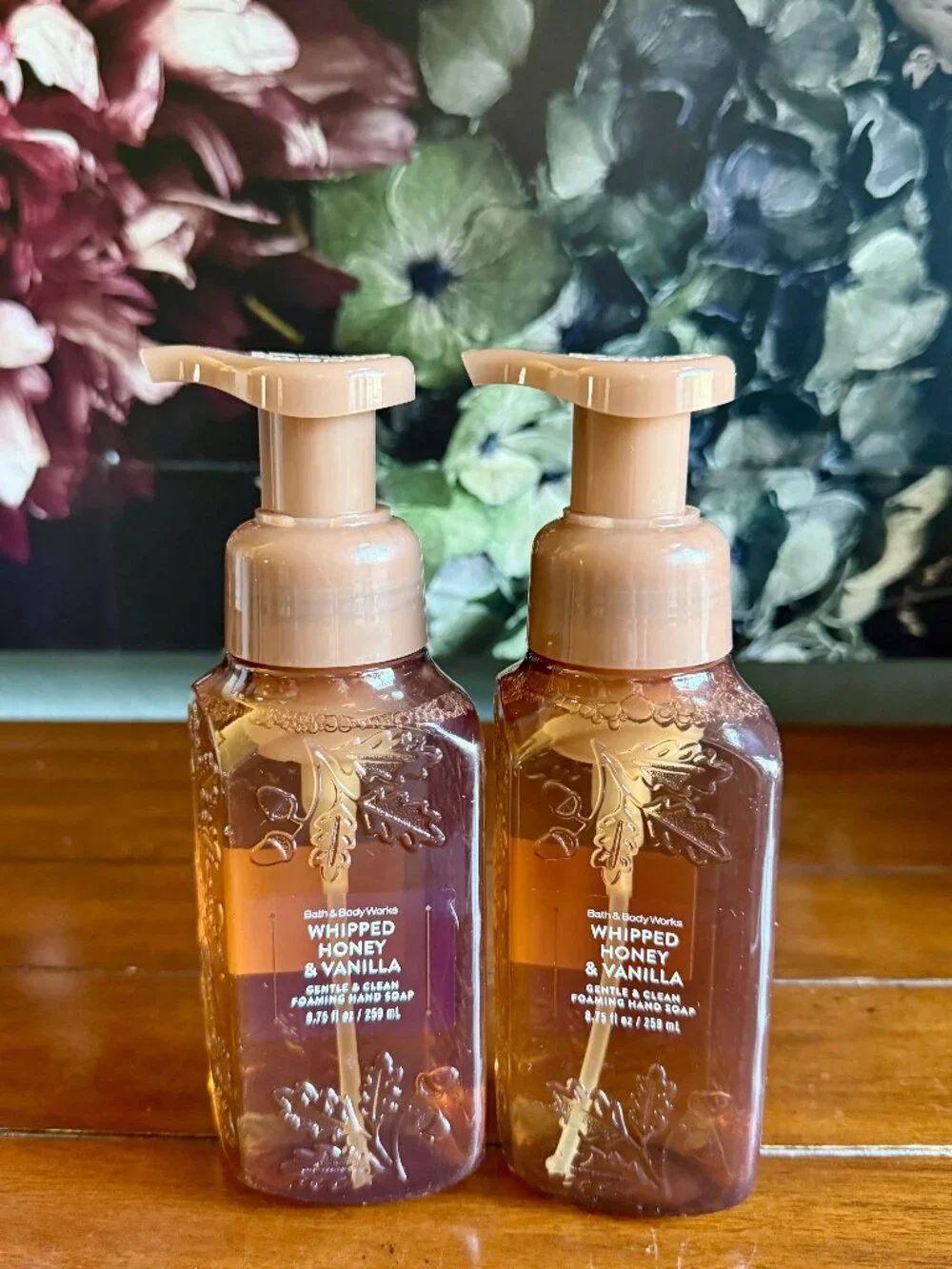 NEW 2-Pc Whipped Honey & Vanilla Foaming Hand Soap Bath & Body Works